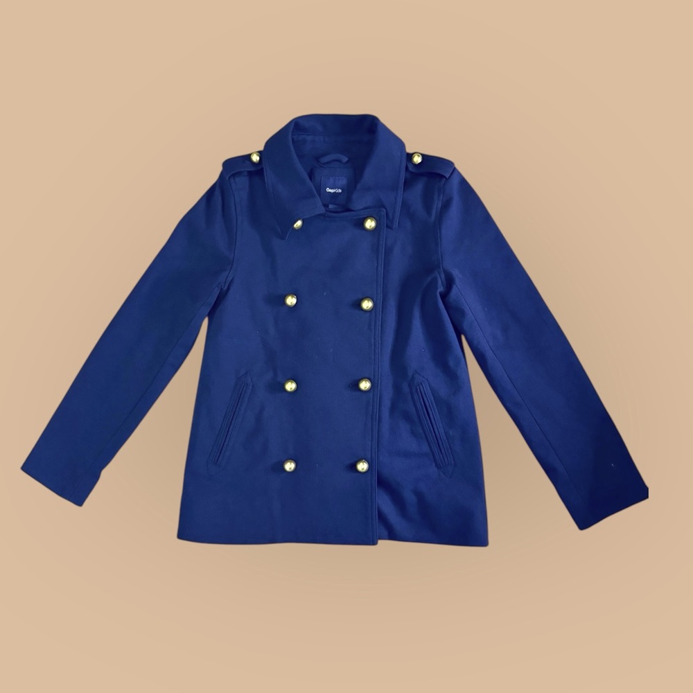 GAP kids NWT Navy Pea Coat size Girls Size 8